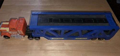 Vintage 1985 Bandai Gobots Mighty Robots Semi Truck & Trailer