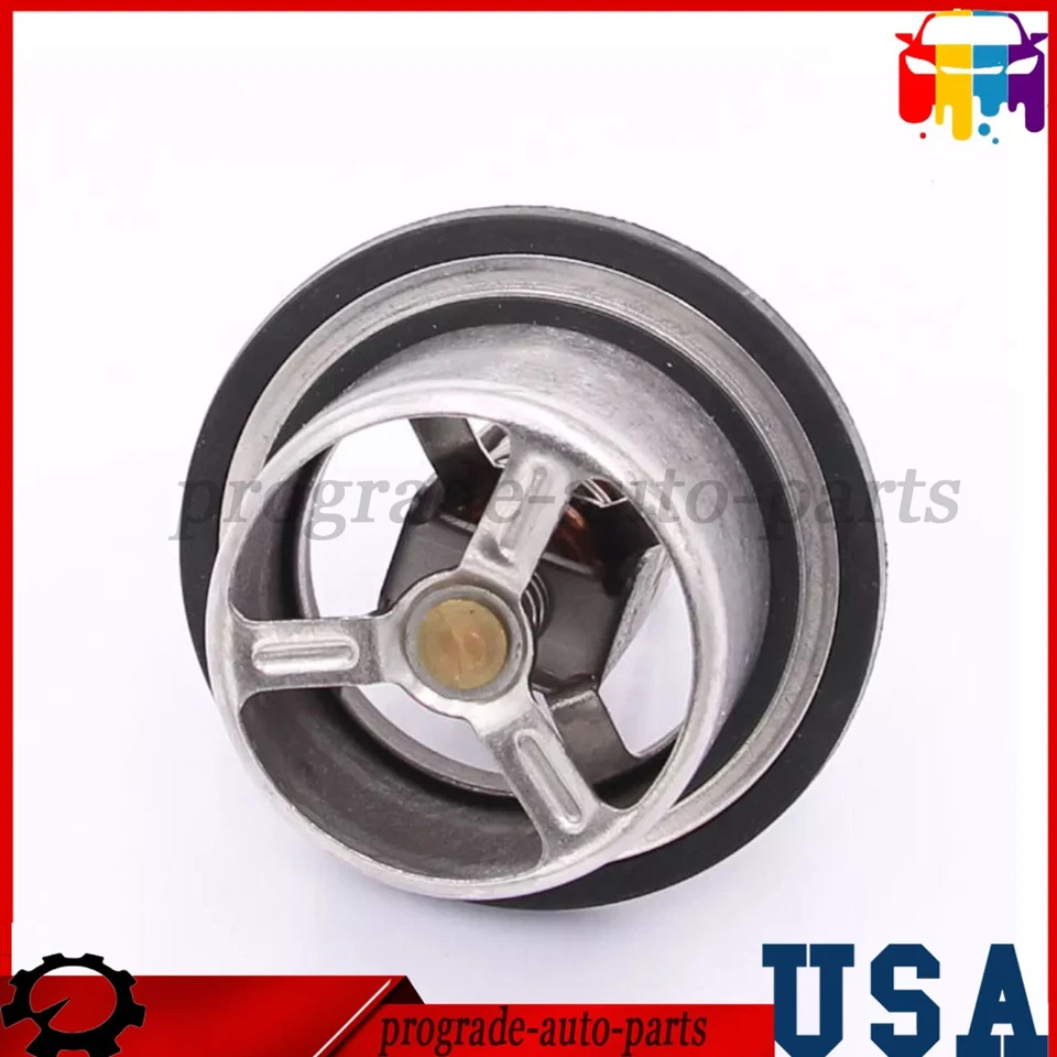 New Engine Coolant Thermostat for International Harvester 2554 Peterbilt Volvo - Image 3 of 4