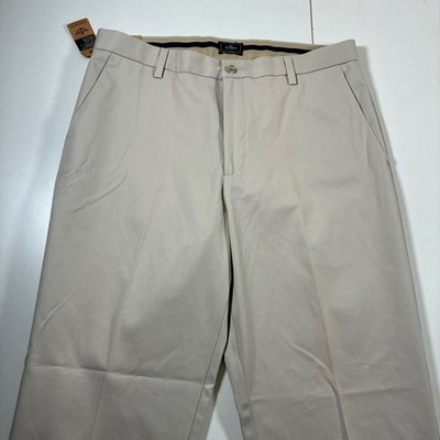 NEW Dockers Pants 36x30 Beige D3 Classic Fit Iron Free Khaki Flat Front READ