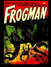 Frogman Comics #1: 1952 War Comic