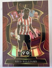 Panini La Liga Soccer Nico Williams Athletic Club Prizm /125 #16 Terrace Purple