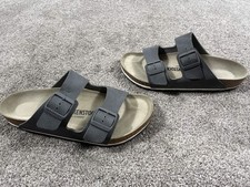 Scarpe Birkenstock uomo taglia 9 42 grigie Arizona sandali slide comode made Germany
