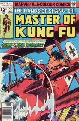 Master of Kung Fu #57 (1977) in 9.4 Near Mint -Unlimited Shipping