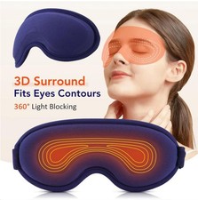Electric Heated Eye Mask Pad, Warm Compress for Puffy Eyes and Dry Eye Relax Eye