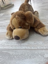 Animal Alley DARBY Plush Brown Puppy Dog Toys R Us 15  Stuffed 2000 Excellent