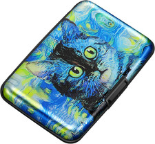 Mini RFID Aluminum Wallet Credit Cards Holder Business Card Case Metal ID Case f