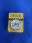 Peanuts Snoopy/ Charlie Brown Valentine 1 oz Colorized Silver In TEP