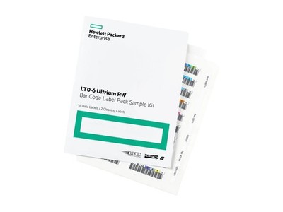 HPE LTO-6 Ultrium RW Bar Code Label Pack LTO 75TB 30 Year(s) 545 Q2013A