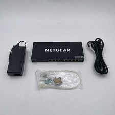 NETGEAR 8-Port Gigabit Ethernet Unmanaged PoE Switch GS308PP 
