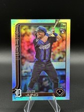 2025 Topps Series 1 - Jace Jung #80 Rainbow Foilboard (RC)