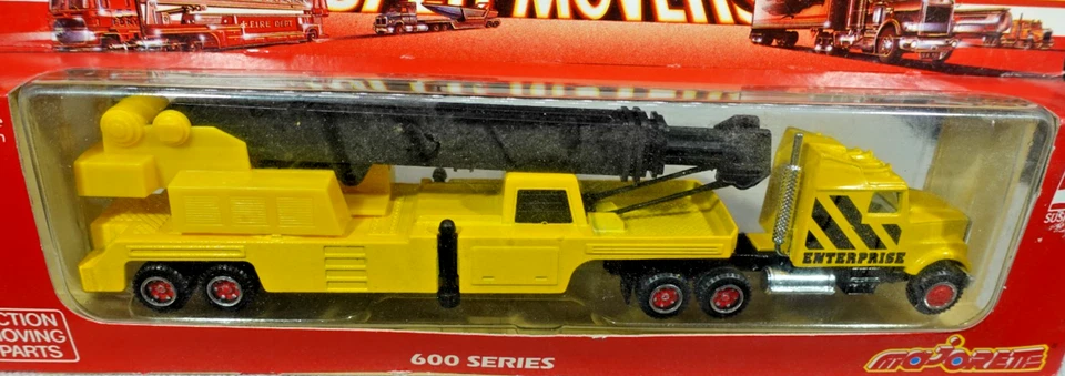 Majorette Super Movers 600 Series Crane Trailer HO Scale - Image 2 of 3