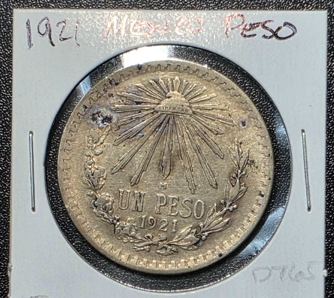 1921 Year Silver Mexican Coins for sale | eBay