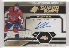 2018-19 SPx Superscripts Jakub Vrana #SS-VR Auto 0y6z