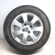 CERCHIO IN LEGA PEUGEOT 307 2.0 HDI 2.0 195/65R15 15" 4 BORCHIE 2005 - 2008 #71