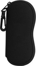 Estuche blando para gafas de sol ultraligero de neopreno con cremallera unisex