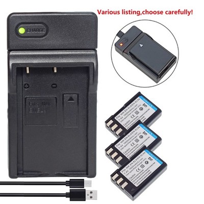 EN-EL9 EN-EL9a Battery or USB Charger for Nikon D40 D40x D60 Nikon D3000 D5000
