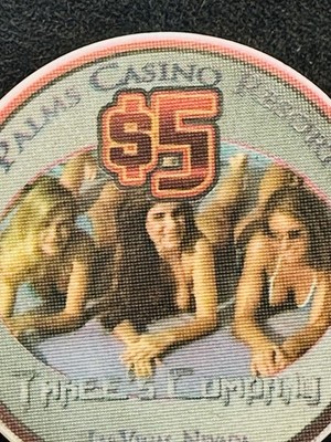 $5 Palms Casino Resort  Three s Company  3rd Anniv. LTD. 1500 Chip, LV, NV.