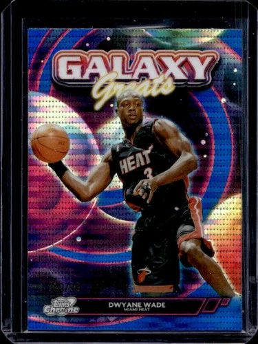 2025 Topps Cosmic Chrome Dwyane Wade Blue Moon Refractor (RAW)