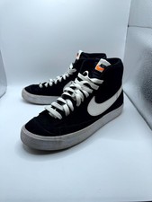 Nike Blazer Mid '77 Suede GS DD3237-002 Kids 7 Sneakers Black Basketball Shoes