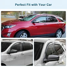 For 2018-2024 Chevy Equinox Window Visor Vent Shade Sun Rain Guards -USA