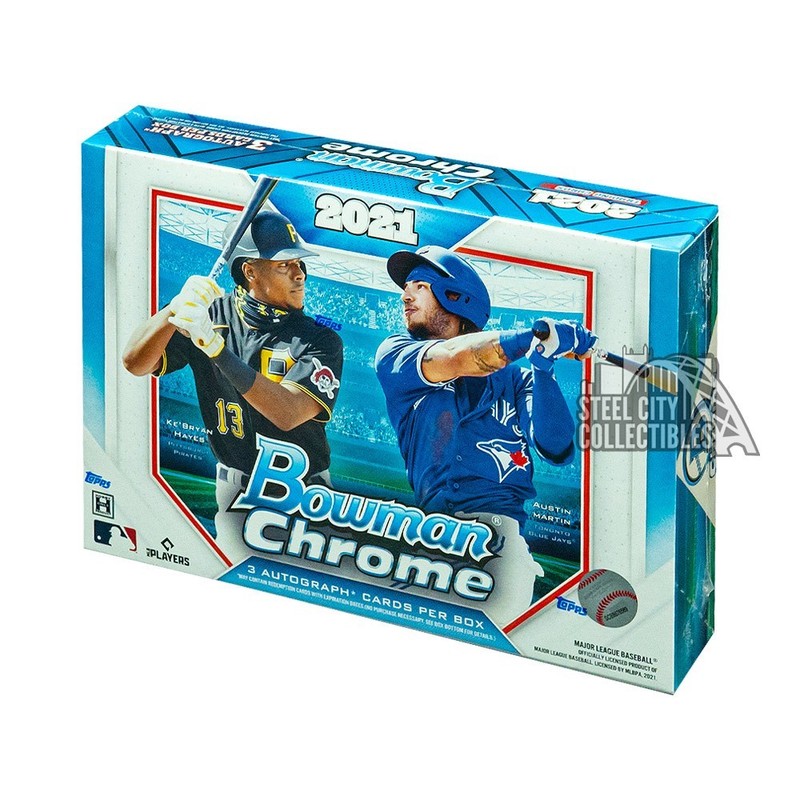 2021 Bowman Chrome Baseball HTA Choice Box