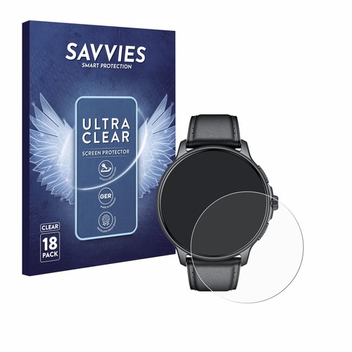 5x Pellicola Protettiva per TicWatch Pro S Protezione Schermo Antiriflesso dipos