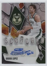 2023-24 Panini Phoenix Scorched Signatures /99 Brook Lopez #SCS-BLZ Auto
