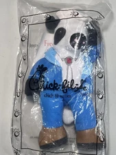 2007 Chik-Fil-A 10" Plush Cow Blue Suit Bolo Tie Eat Chikin or the Partees Over