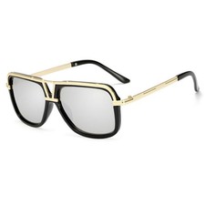 Men's UV400 Polarized Mirrored Lens Driving Sport Outdoor Fishing Sunglasses