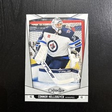 2024-25 O-Pee-Chee Base #113 Connor Hellebuyck - Winnipeg Jets