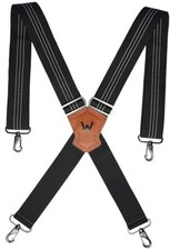 Safety 2Inch-Wide Work Suspenders, Suspenders for Men Heavy Duty, Men's