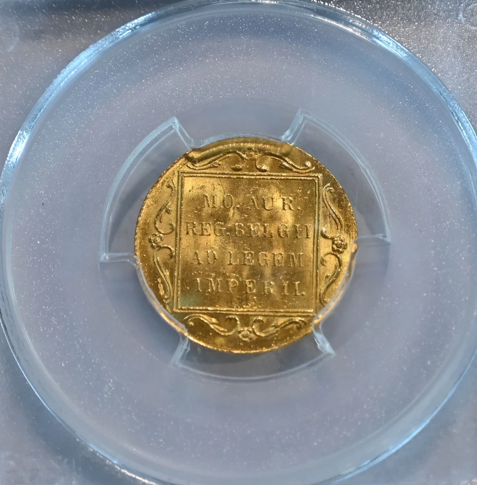 PCGS graded  1927 MS 62 Netherlands Gold Ducat  - free shipping!!!! - Image 4 of 4
