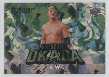 2024 Upper Deck Allure AEW Horizontal SP Green Quartz 71/99 Kazuchika Okada 1u6