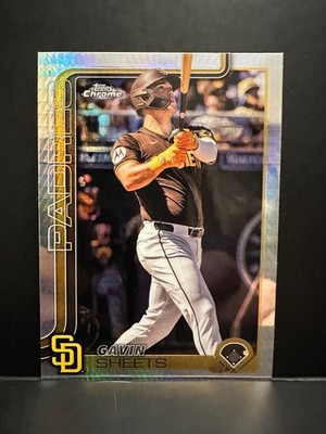 2025 Topps Chrome -Prism Refractor #158 Gavin Sheets Refractor