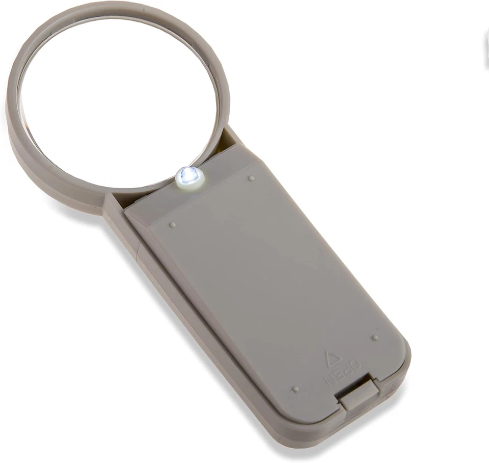 5X Hand Held 2.5'' Aspheric LED Lighted Magnifier - Image 2 of 4