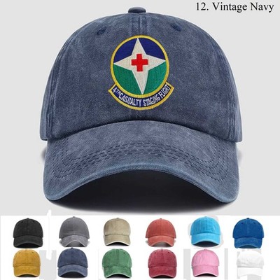 Customized Embroidered Hat Usaf 4th Casualty Staging Flight, Trucker Hat, Gift