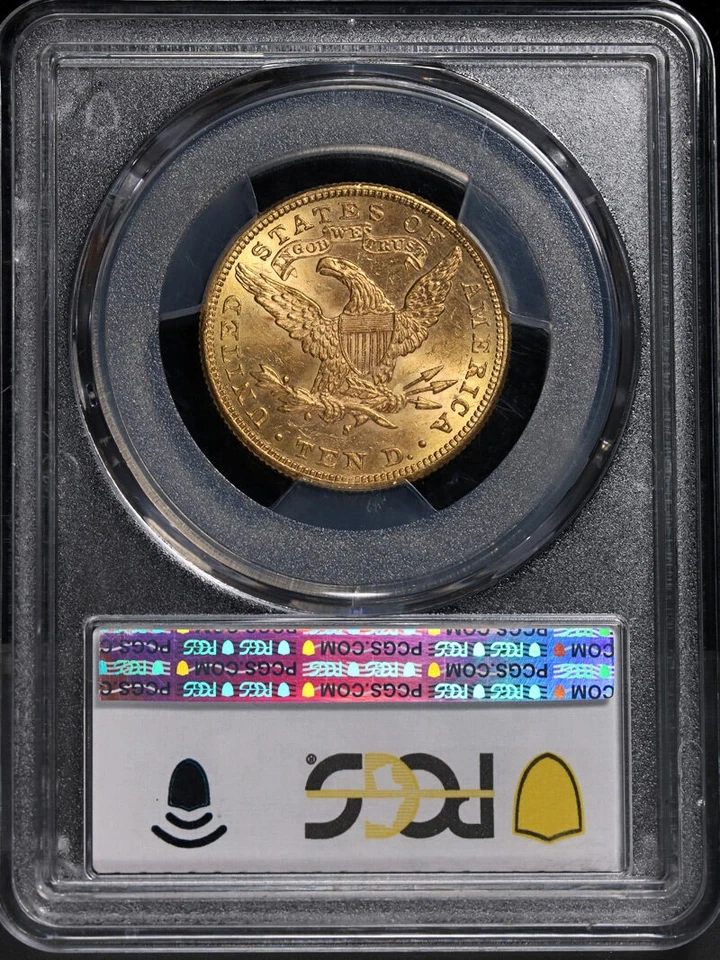 1888-S Liberty Gold $10 PCGS MS63 Superb Eye Appeal Strong Strike - Image 4 of 4