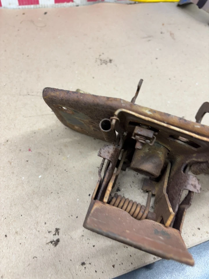 1966 66 GALAXIE GALAXY LTD HOOD LATCH SAFETY HOOK MOUNT PANEL RELEASE OEM OE 65 - Image 4 of 4