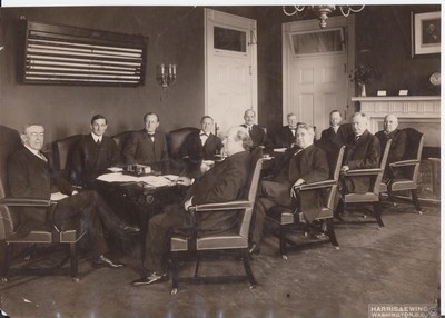 1913 Pres Woodrow Wilson Cabinet Harris Ewing Photo Ebay