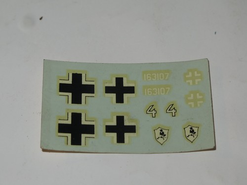 VINTAGE MODEL AIRCRAFT DECAL SHEETS Matchbox Hasegawa Frog 1960s/70s SELECTION - Picture 24 of 40