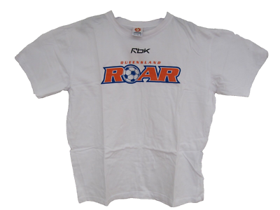 Reebok Brisbane Hyundai A League Soccer Queensland Roar Shirt T