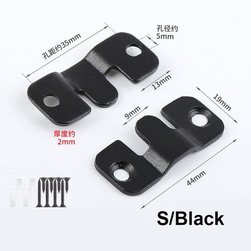 Flush Bracket Wall Hanging Mount Canvas Frame Plate Slide Small Fixing Stainless - Picture 8 of 9