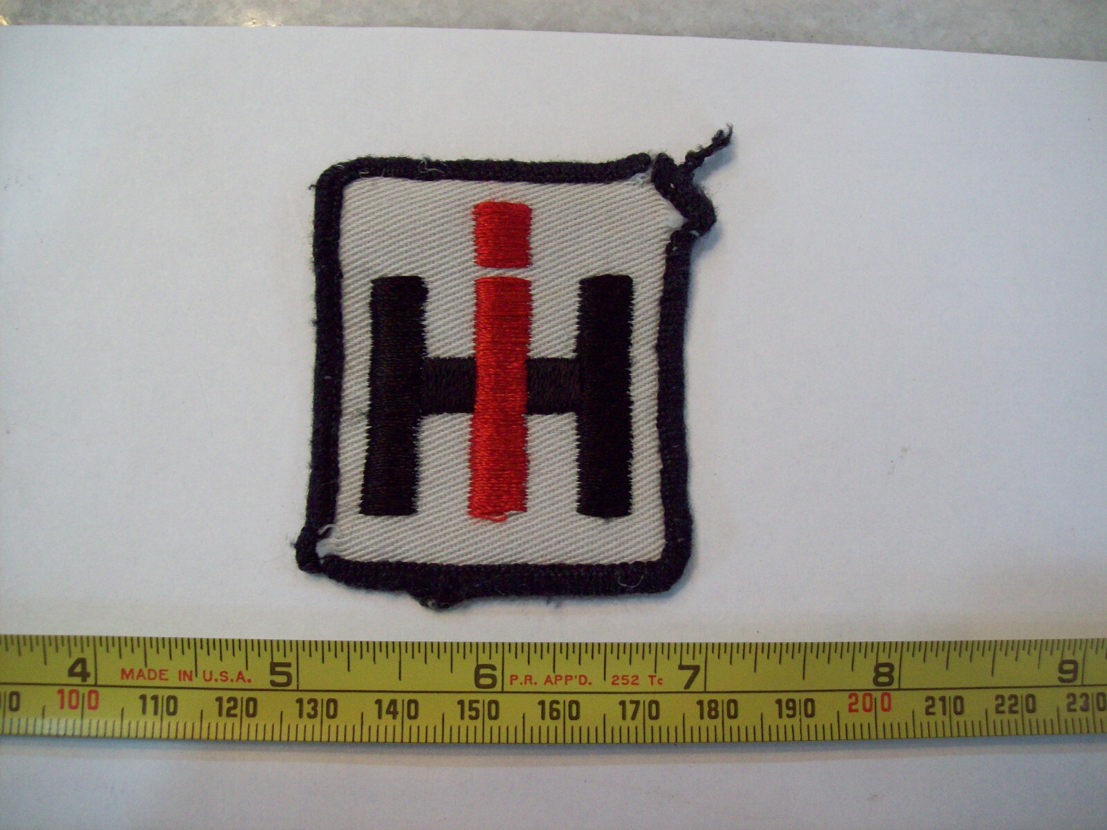 ORIGINAL INTERNATIONAL HARVESTER PATCH....USED..IH eBay