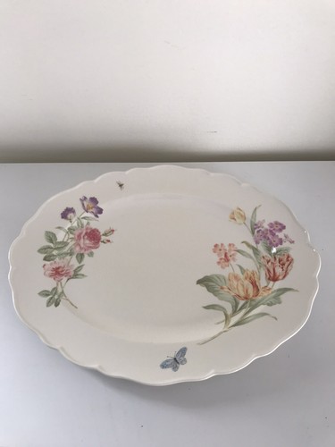 Wedgwood MARTHA'S GARDEN Martha Stewart 15" Lg. Oval Serving Platter - Picture 3 of 16