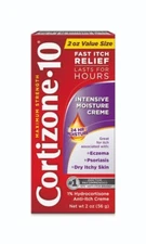 Cortizone-10 Intensive Moisture 1% Hydrocortisone Anti-Itch Creme 2oz
