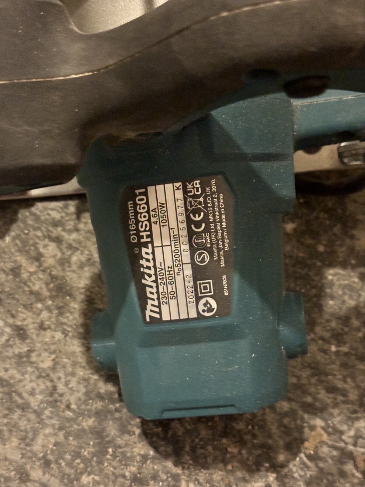 Makita HS6601/2 240v 165mm Circular Saw eBay