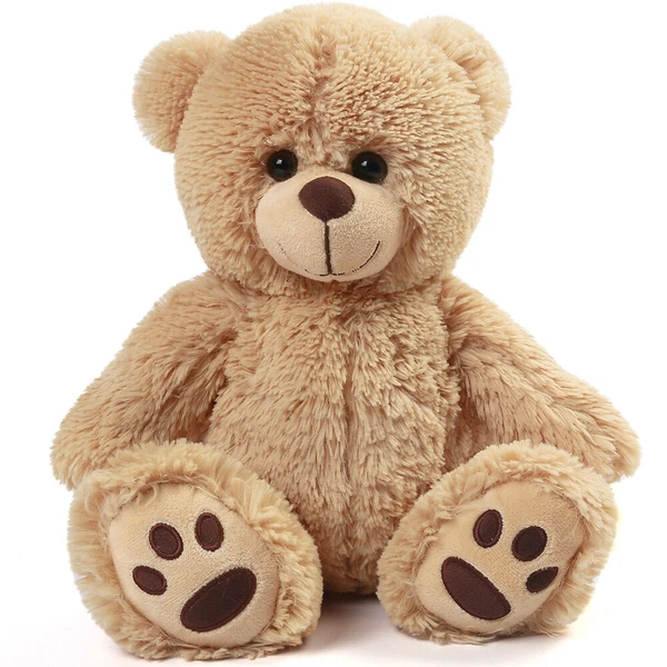 15'' Brown Plush Teddy Bear Stuffed Animals Toy For Kids Birthday Christmas Gift
