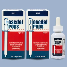 Menper Cosedal Soothing Drops – Chest & Throat Comfort 2 fl oz (2-Pack)