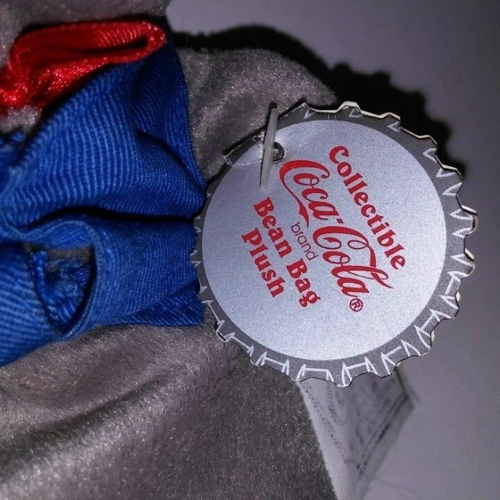 KITH Sigillo Coca Cola in Consegna Completo Collezionisti 1998 Beanie Bean Bag Peluche