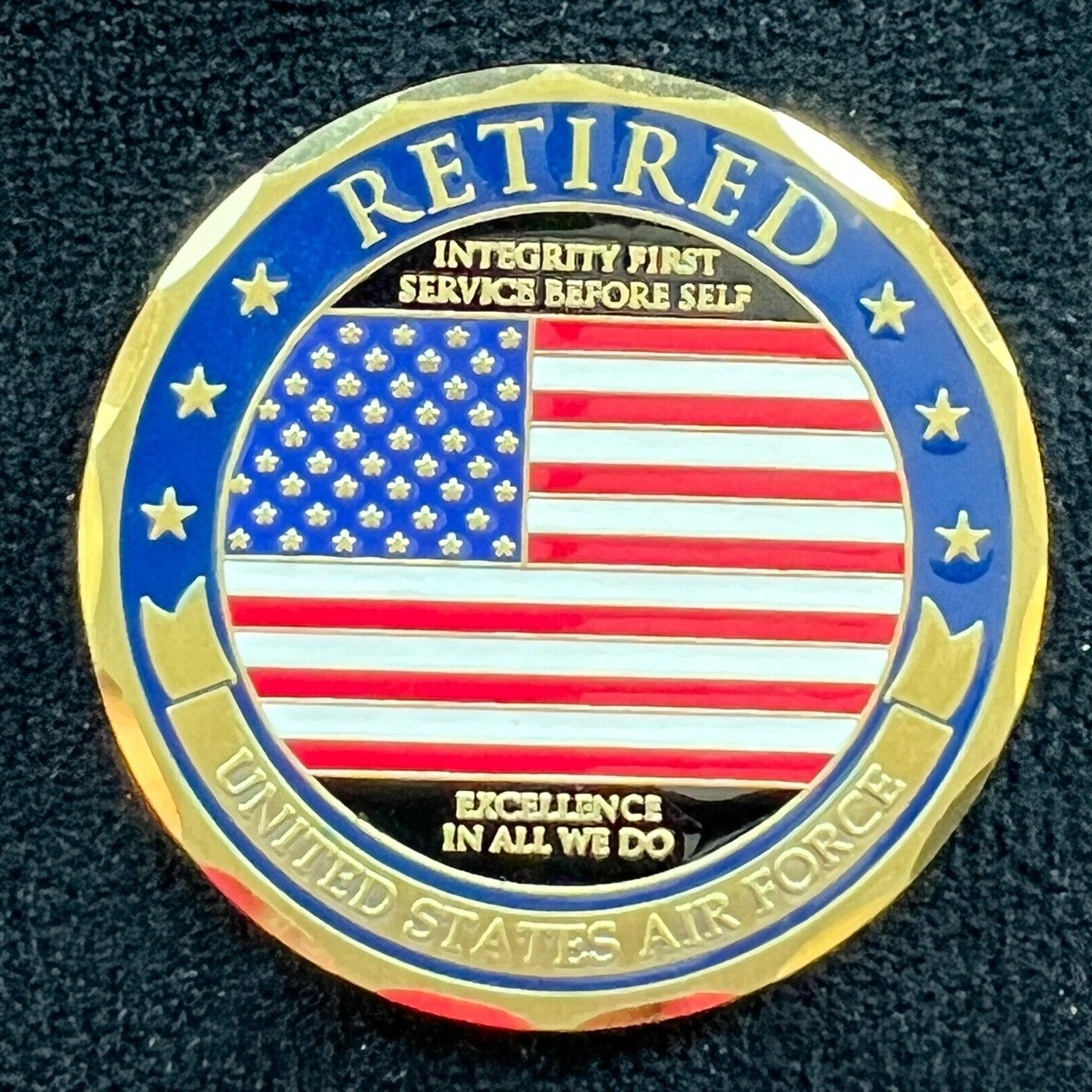 United States Air Force V2 Veteran Challenge Coin